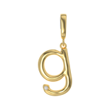 Crystal Letter Charms