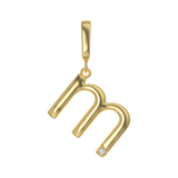Crystal Letter Charms