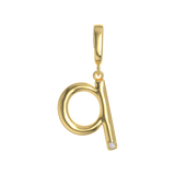 Crystal Letter Charms