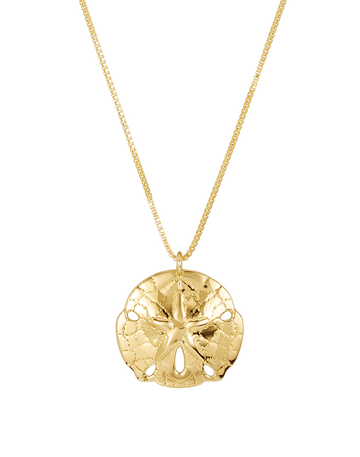 Large Sand Dollar Necklace
