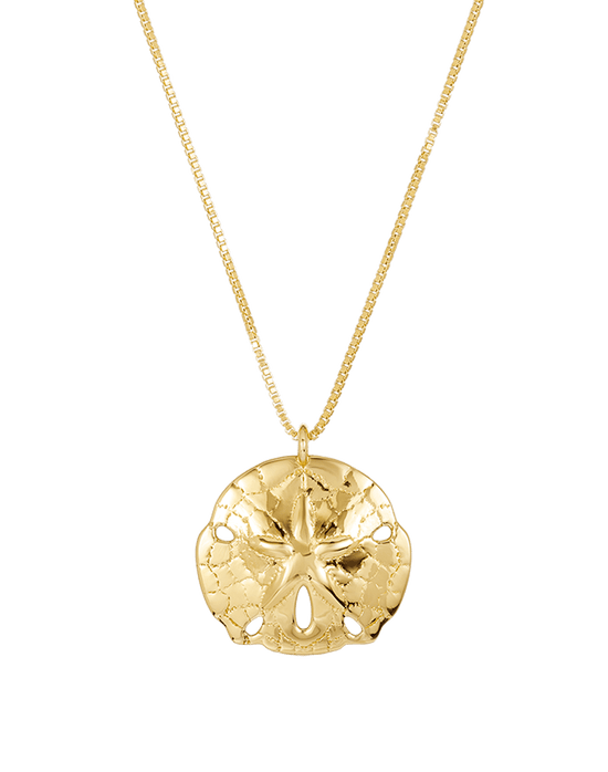 Large Sand Dollar Necklace – James Michelle