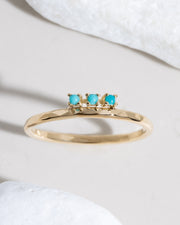 Turquoise Lil Cove Ring
