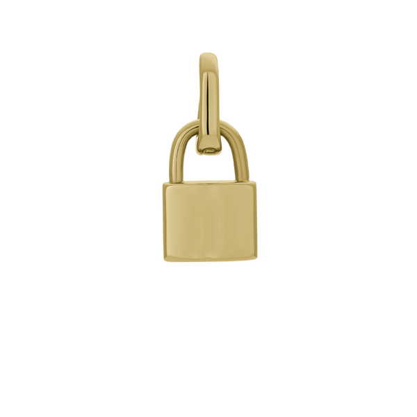 Lock Charm - Gold & Silver Charm for Bracelets – James Michelle