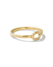 Mini Oval Diamond Band