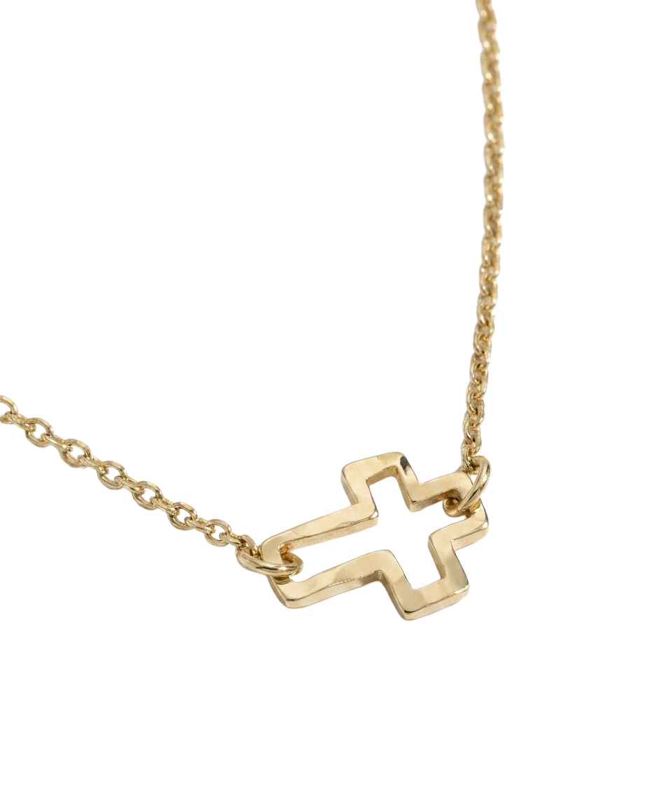 Itty Bitty Cross Necklace