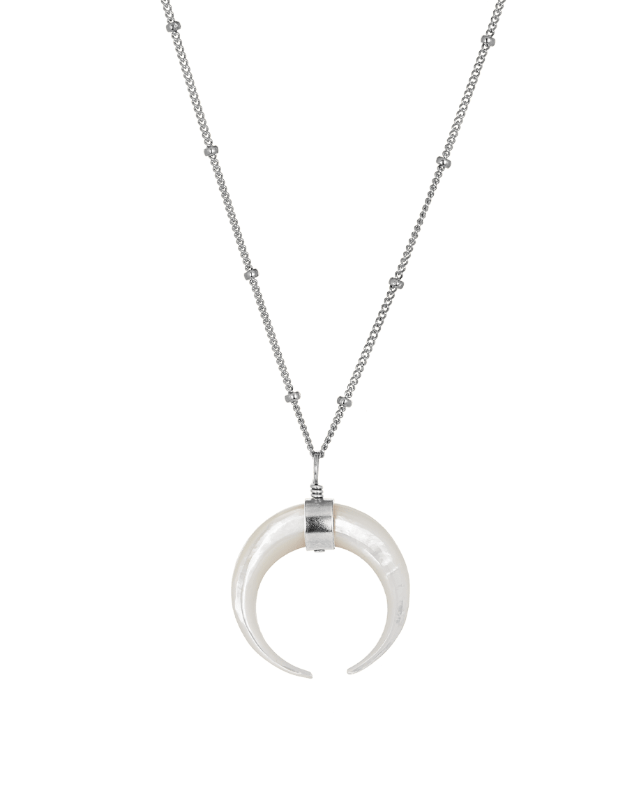 Crescent 2025 shaped necklace