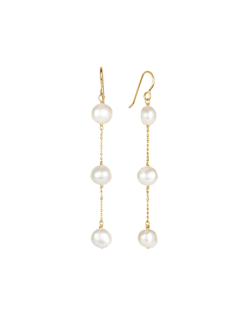 Pearl Drop Earrings – James Michelle