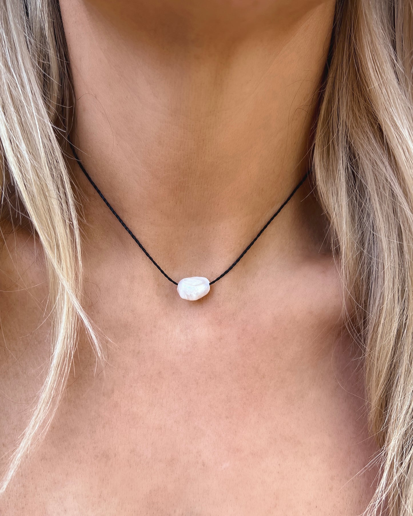 Pearl Cord Necklace