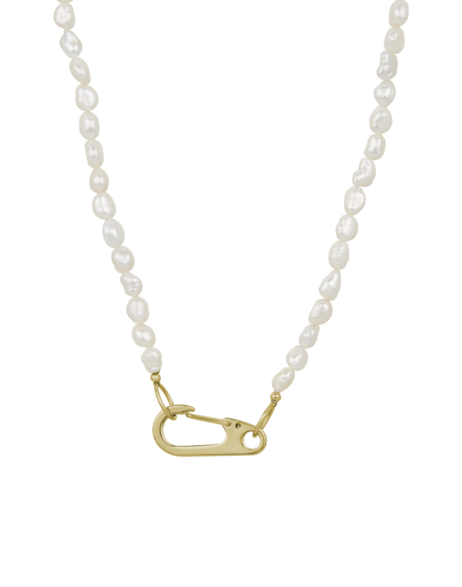 Pearl Lock Necklace