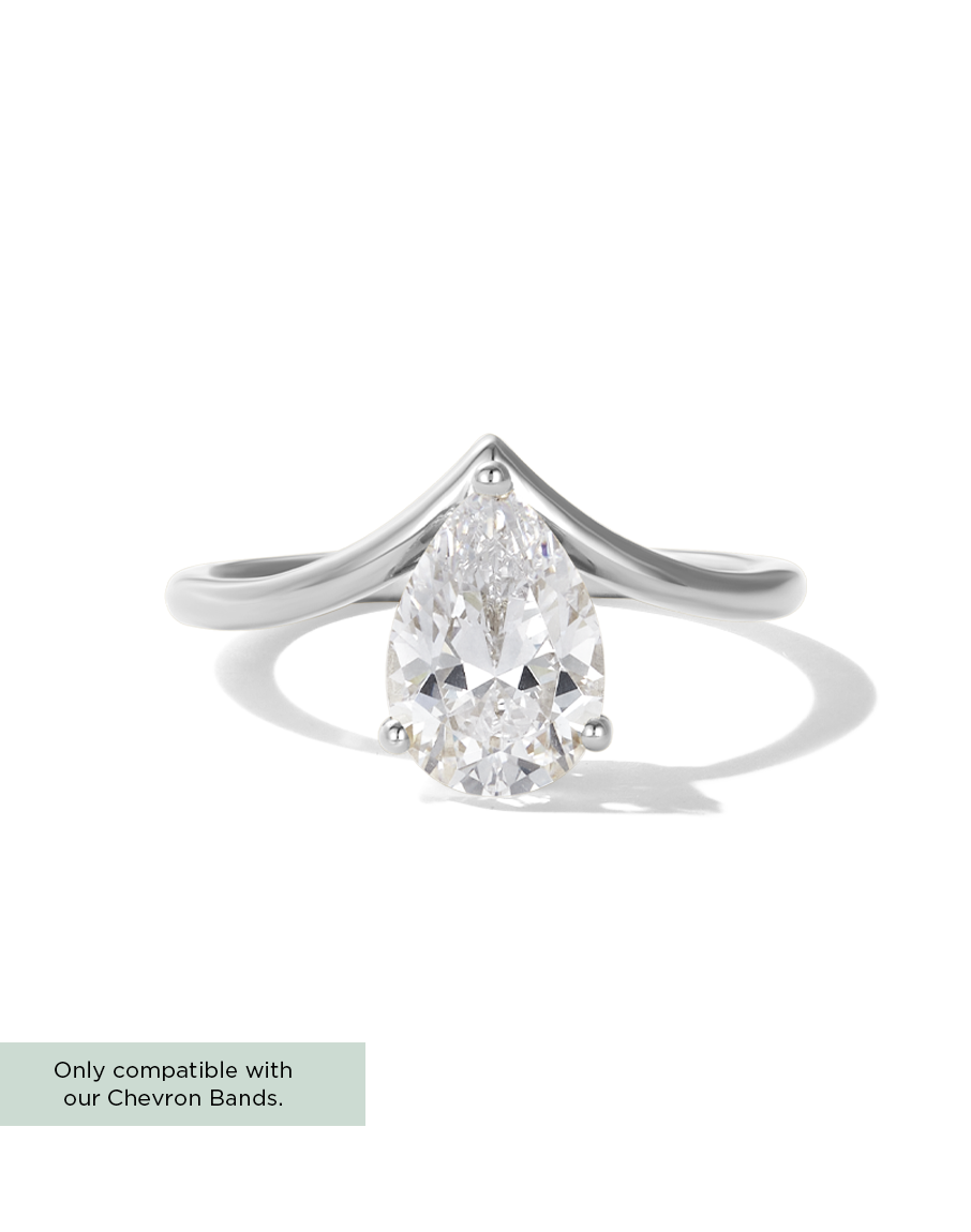 Pear Nesting Diamond Ring