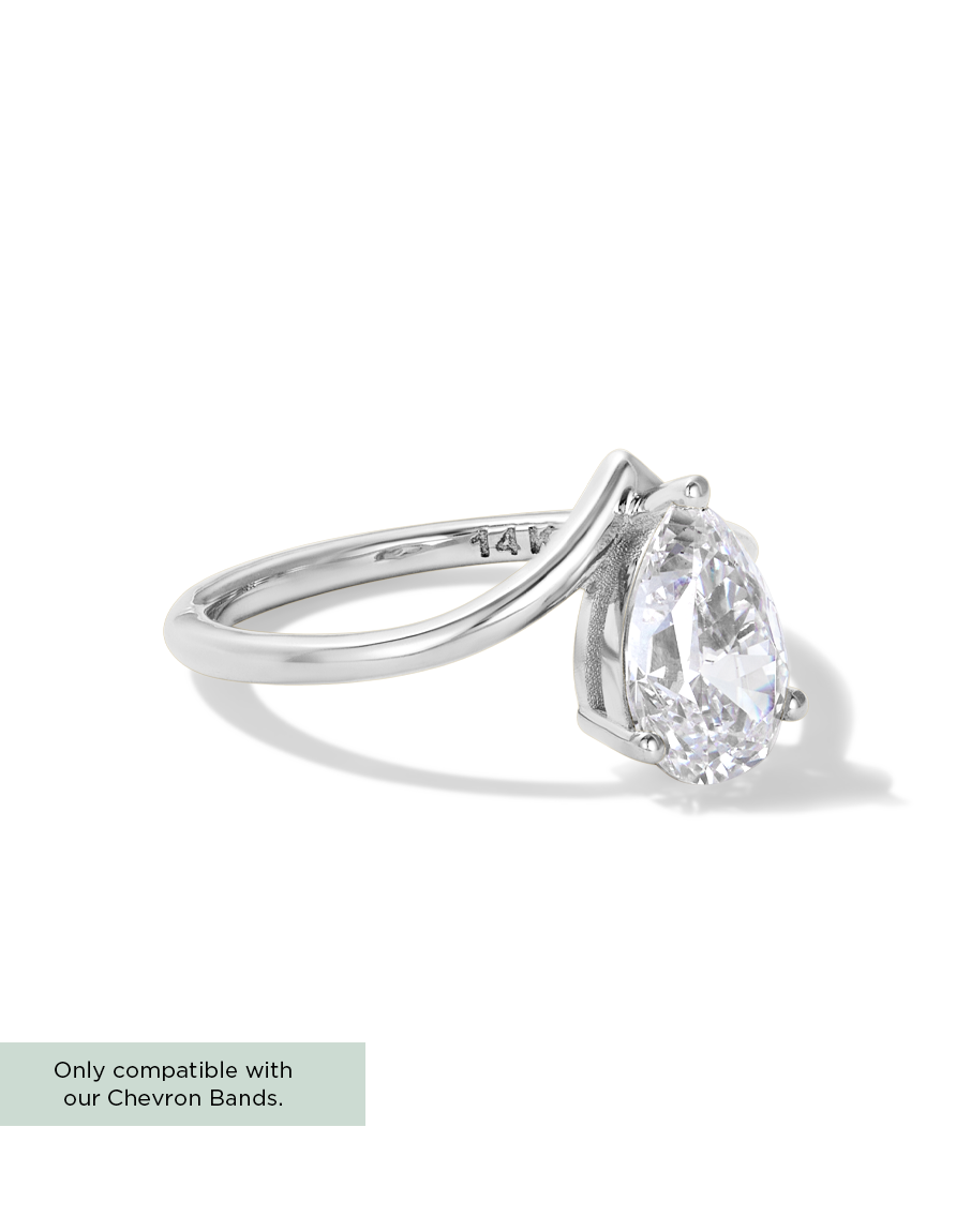 Pear Nesting Diamond Ring