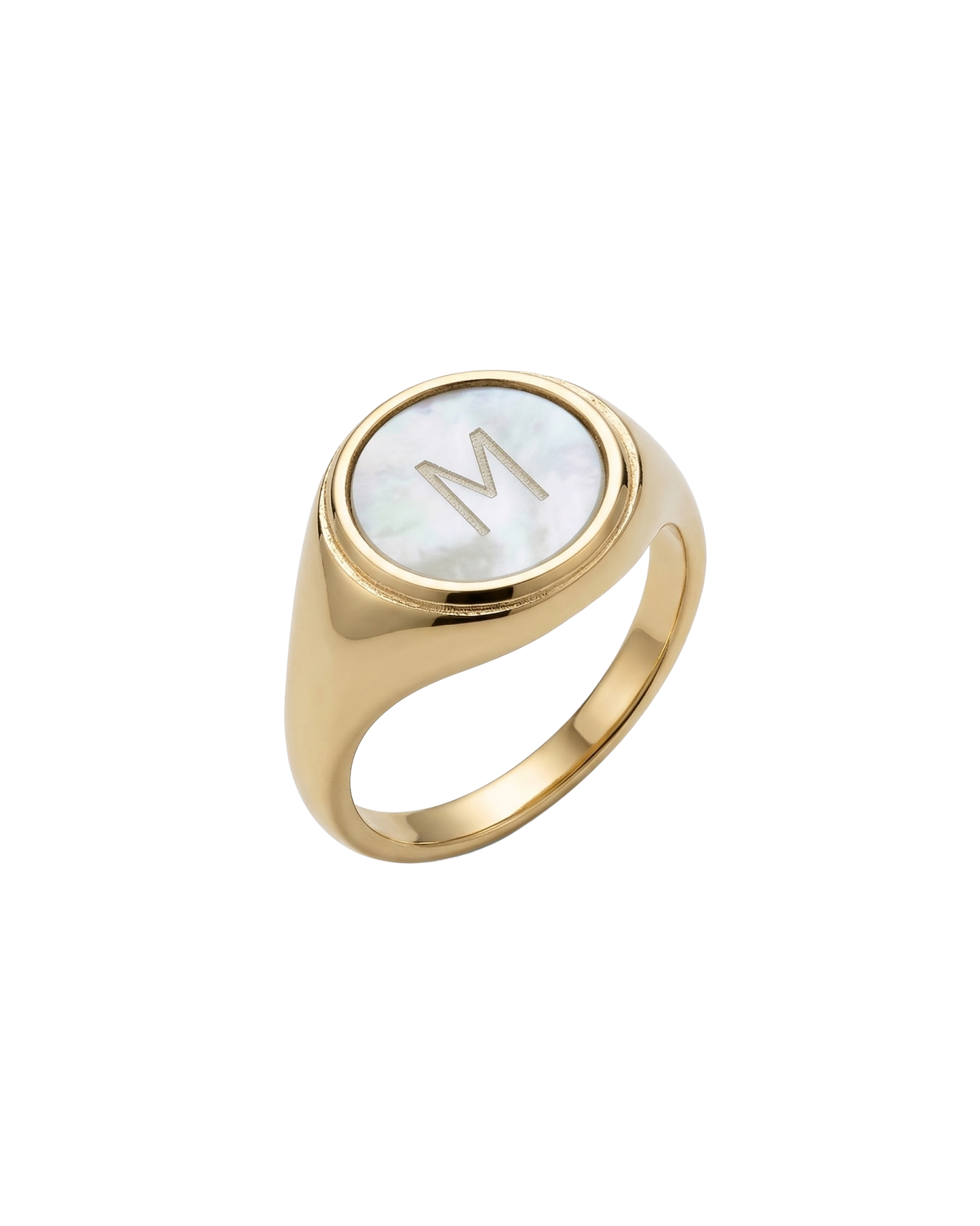Pearl Disc Ring