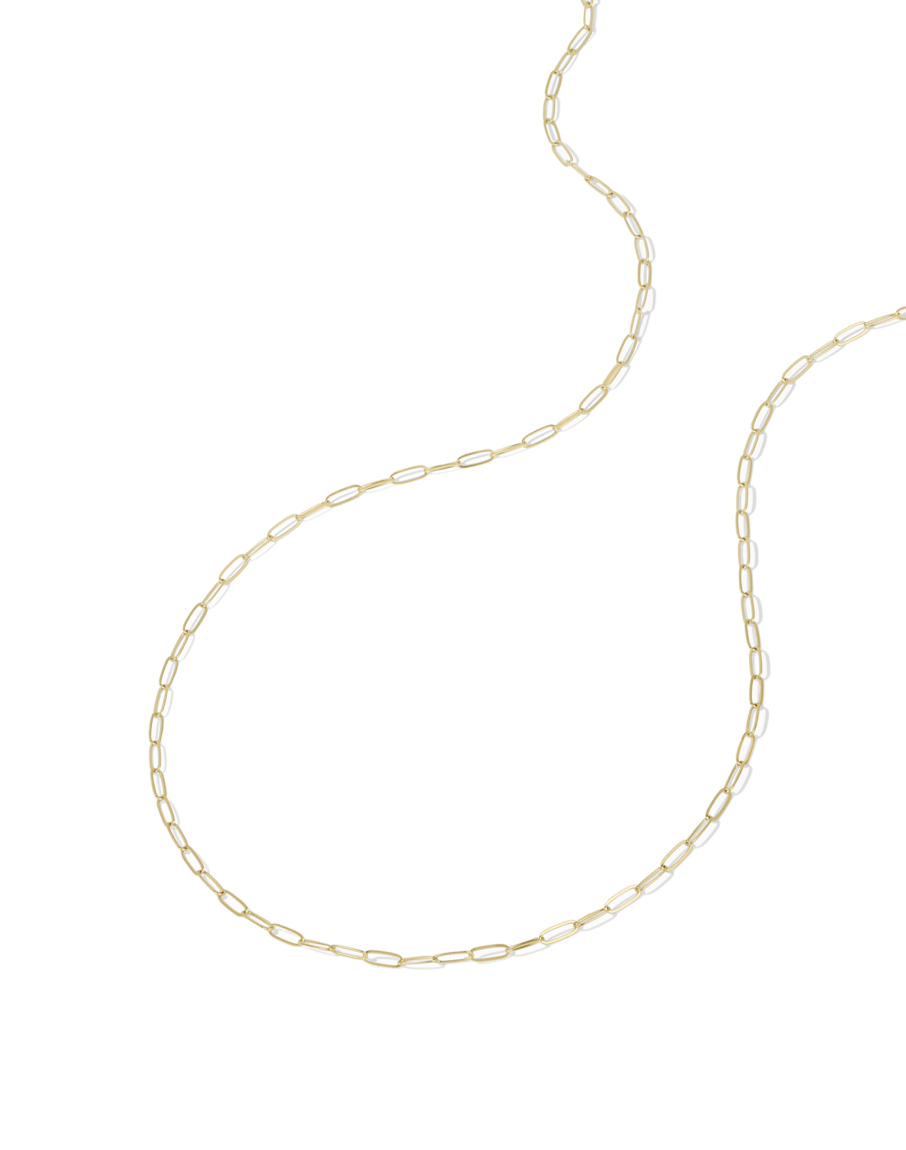 Solid Gold Link Chain