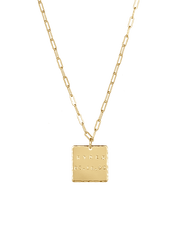 Custom Square Necklace