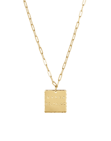 Custom Square Necklace