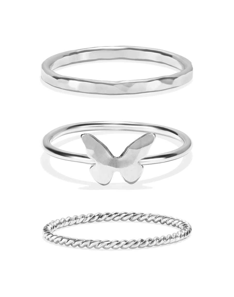 Hj butterfly ring deals