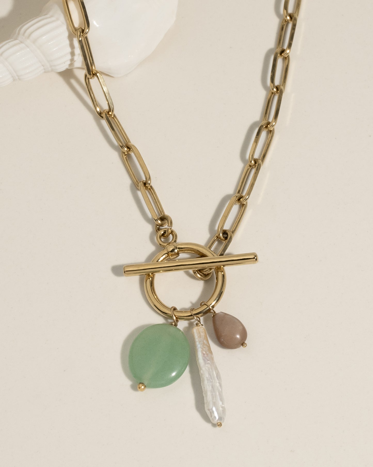 Chunky Charm Necklace