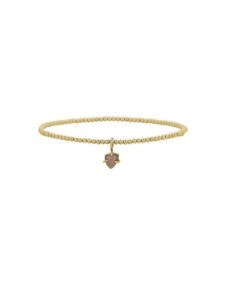 Watermelon Tourmaline Bracelet