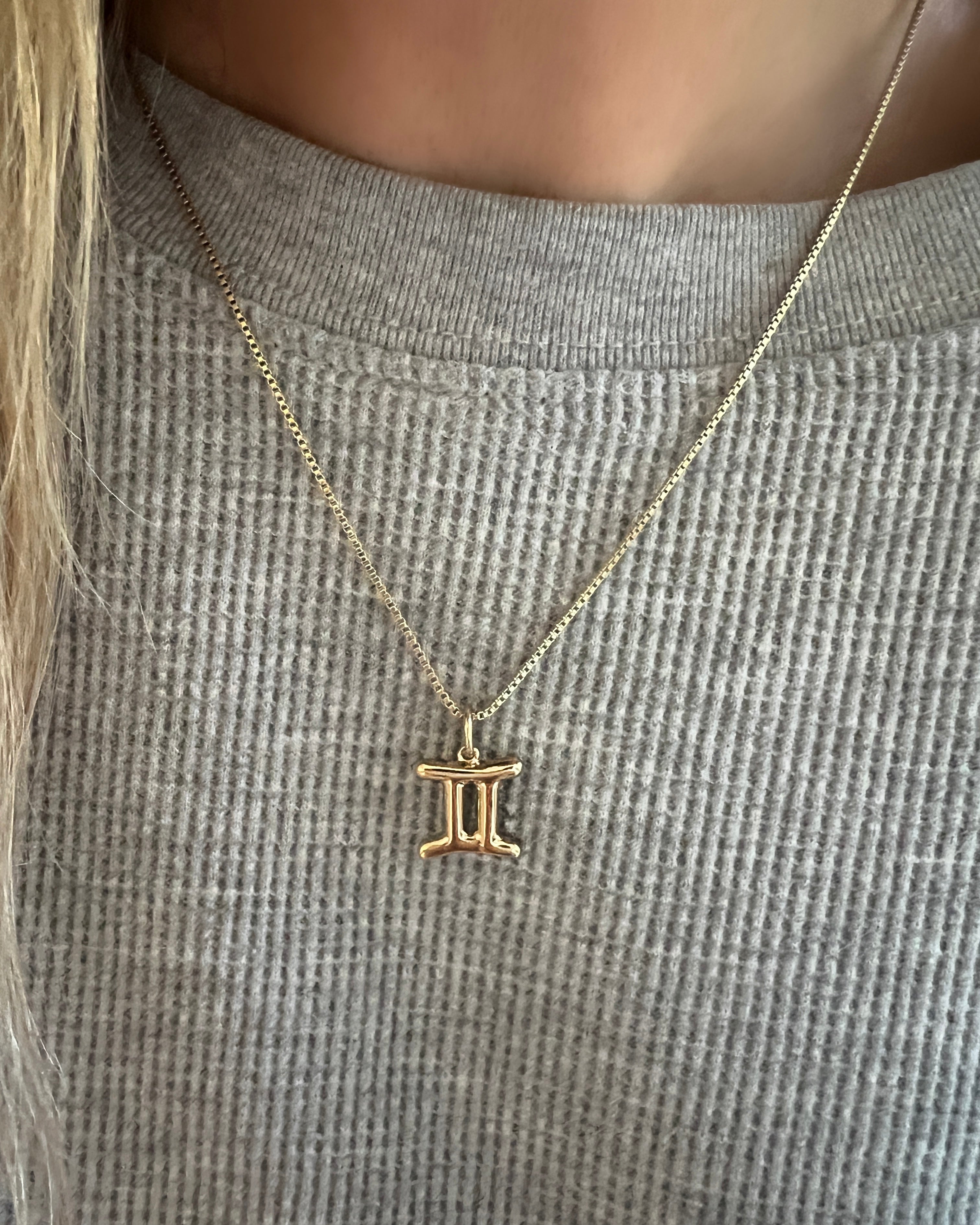 Bubble Zodiac Necklace