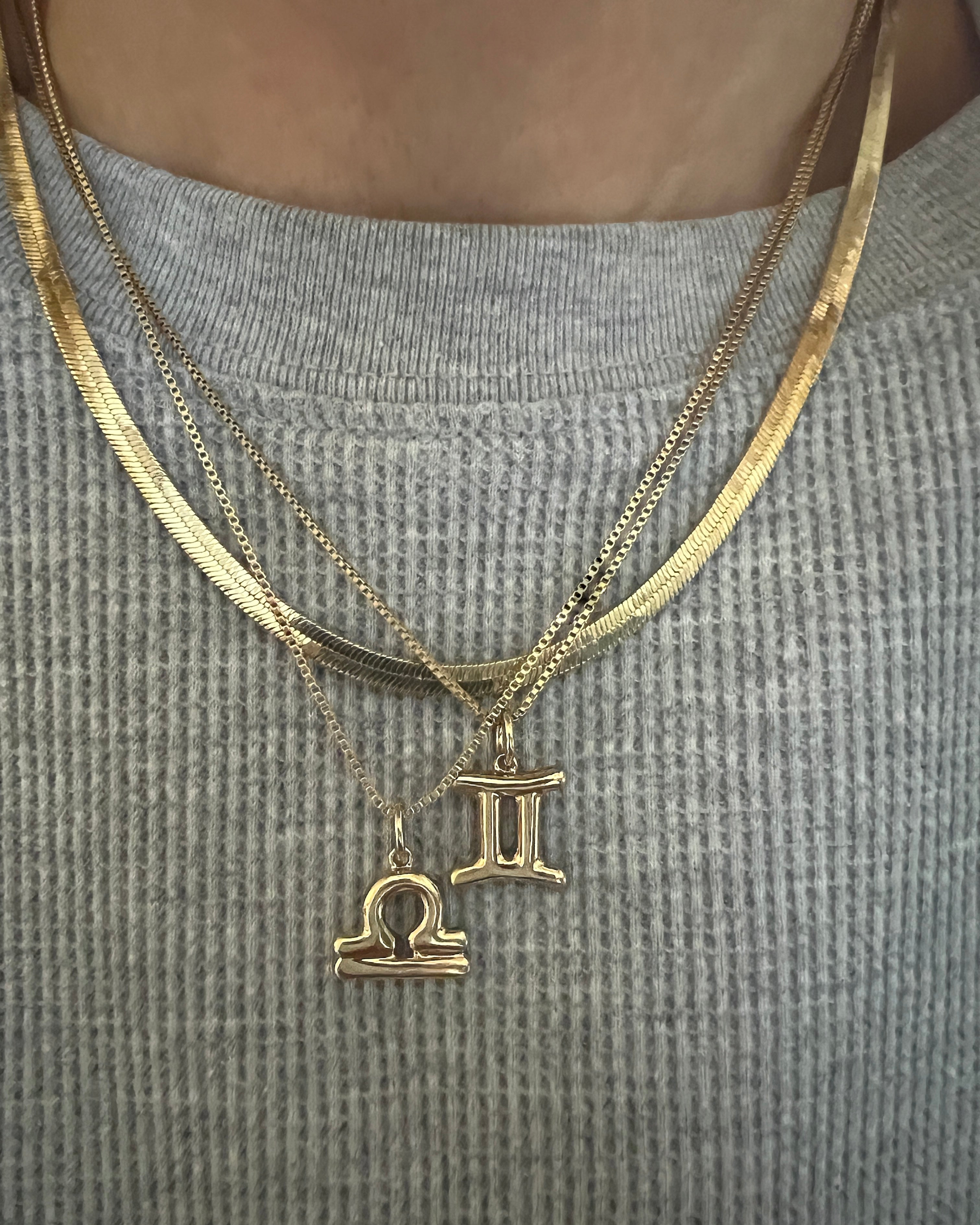 Bubble Zodiac Necklace – James Michelle