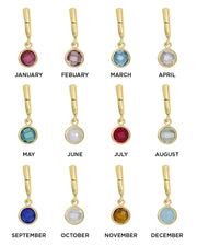 Bezel Birthstone Charms