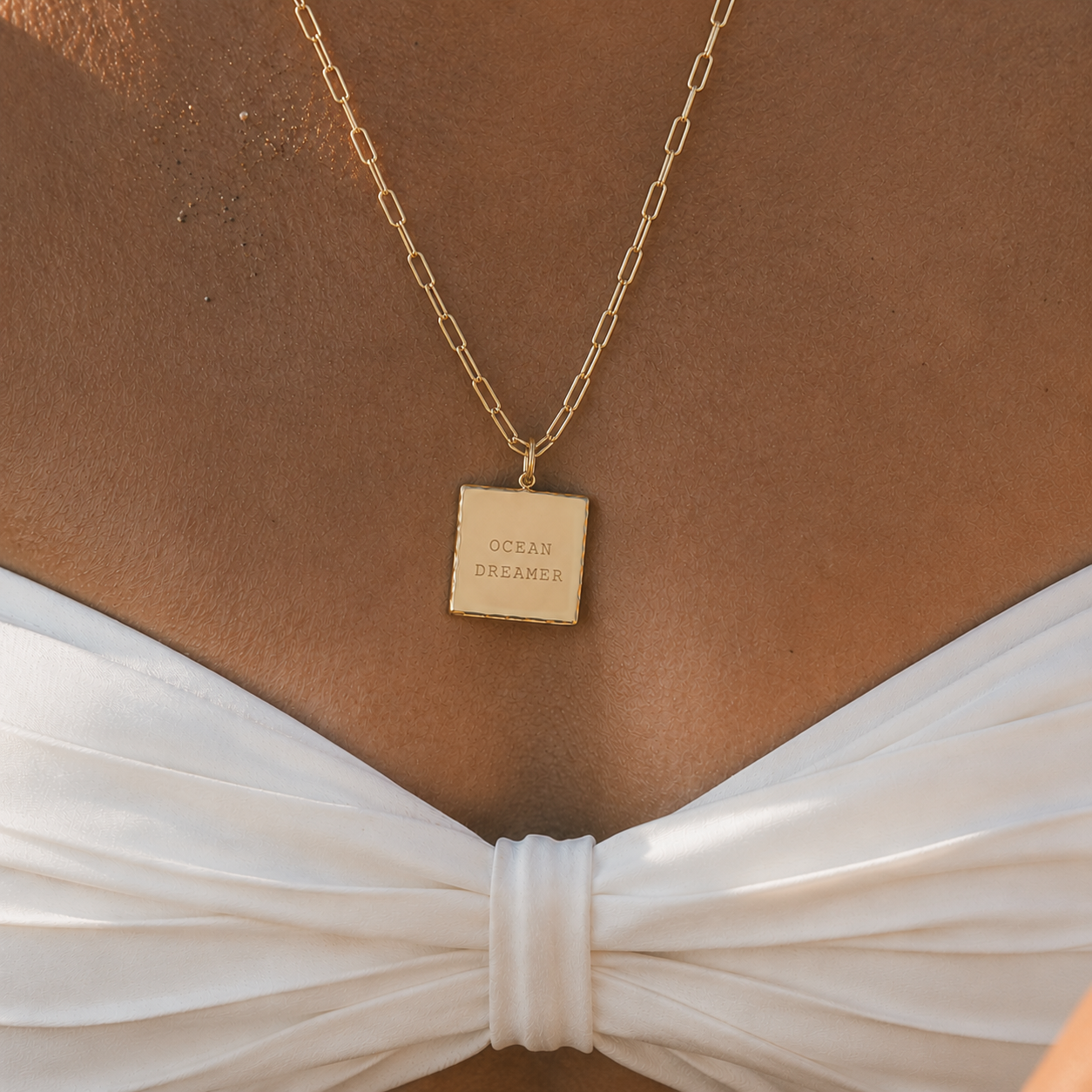 Custom Square Necklace