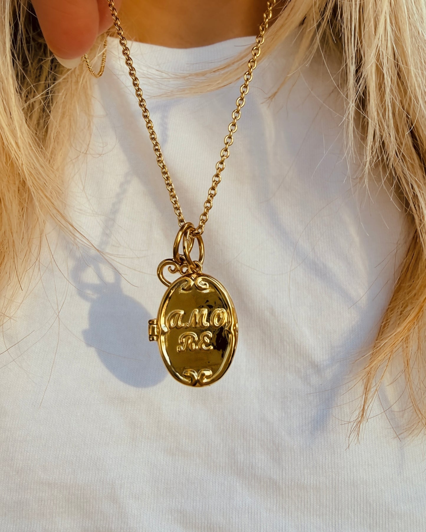 Amore Locket Necklace