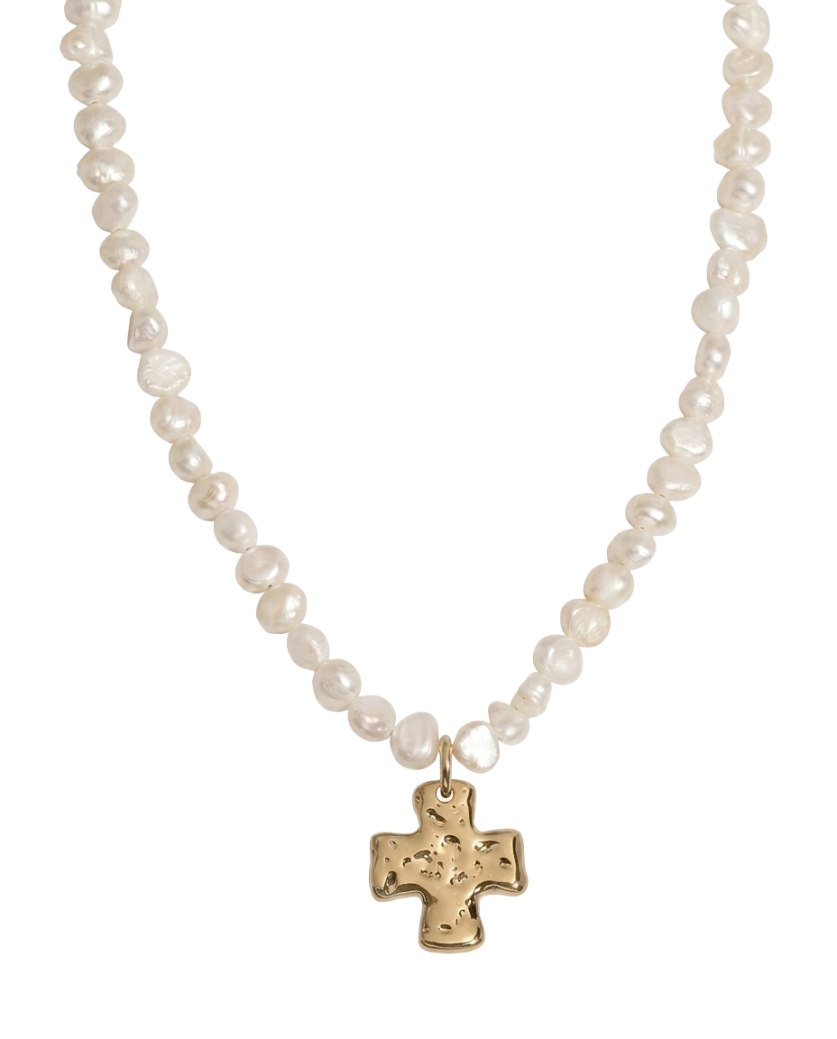 james-michelle-chunky-cross-pearl-necklace-gold-pearl-transparent