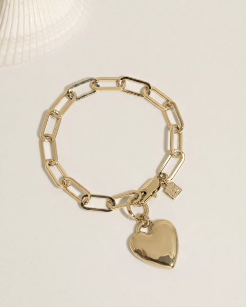 Chunky Heart Bracelet – James Michelle
