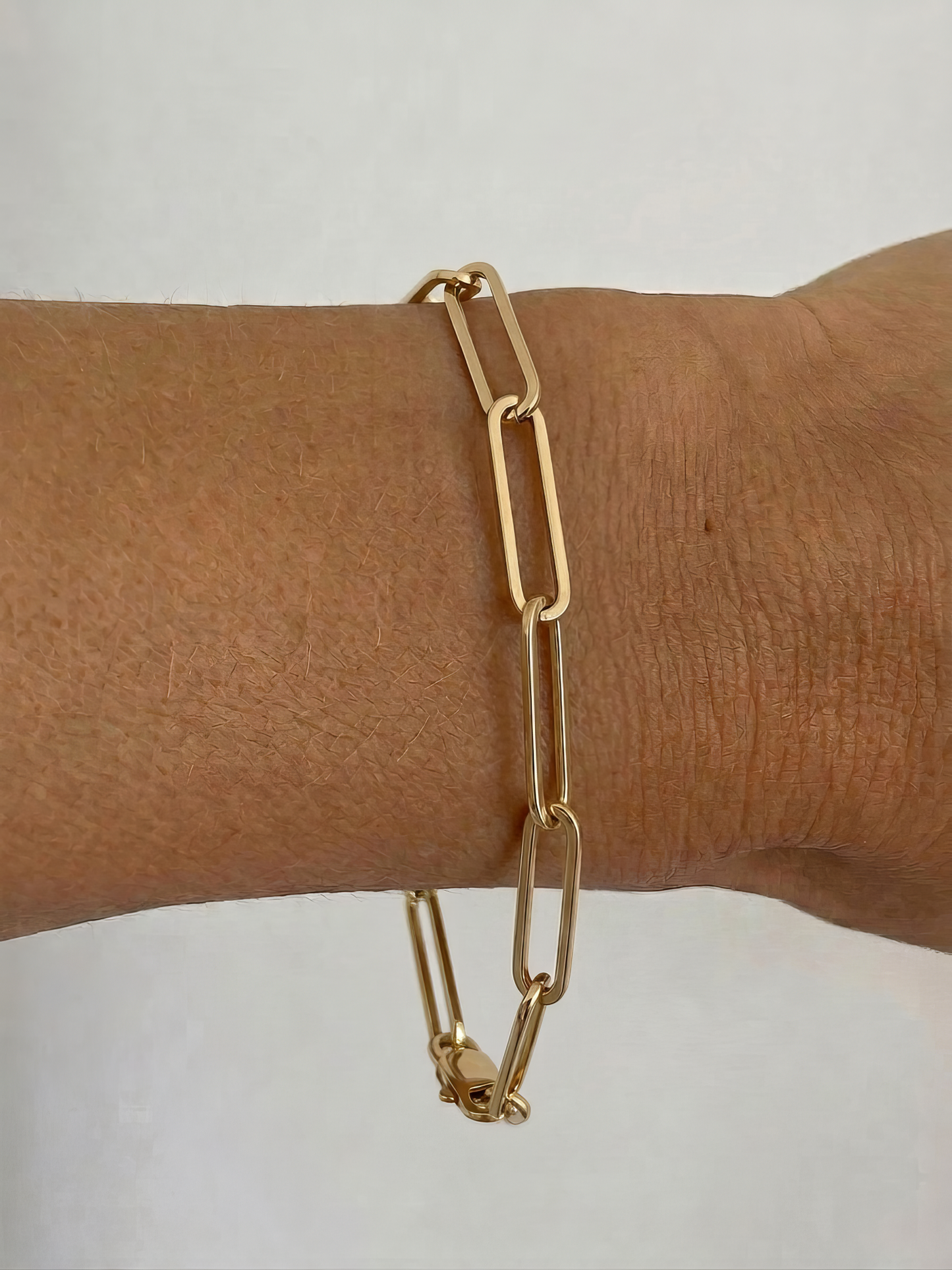 Chunky Love Bracelet - Solid Gold