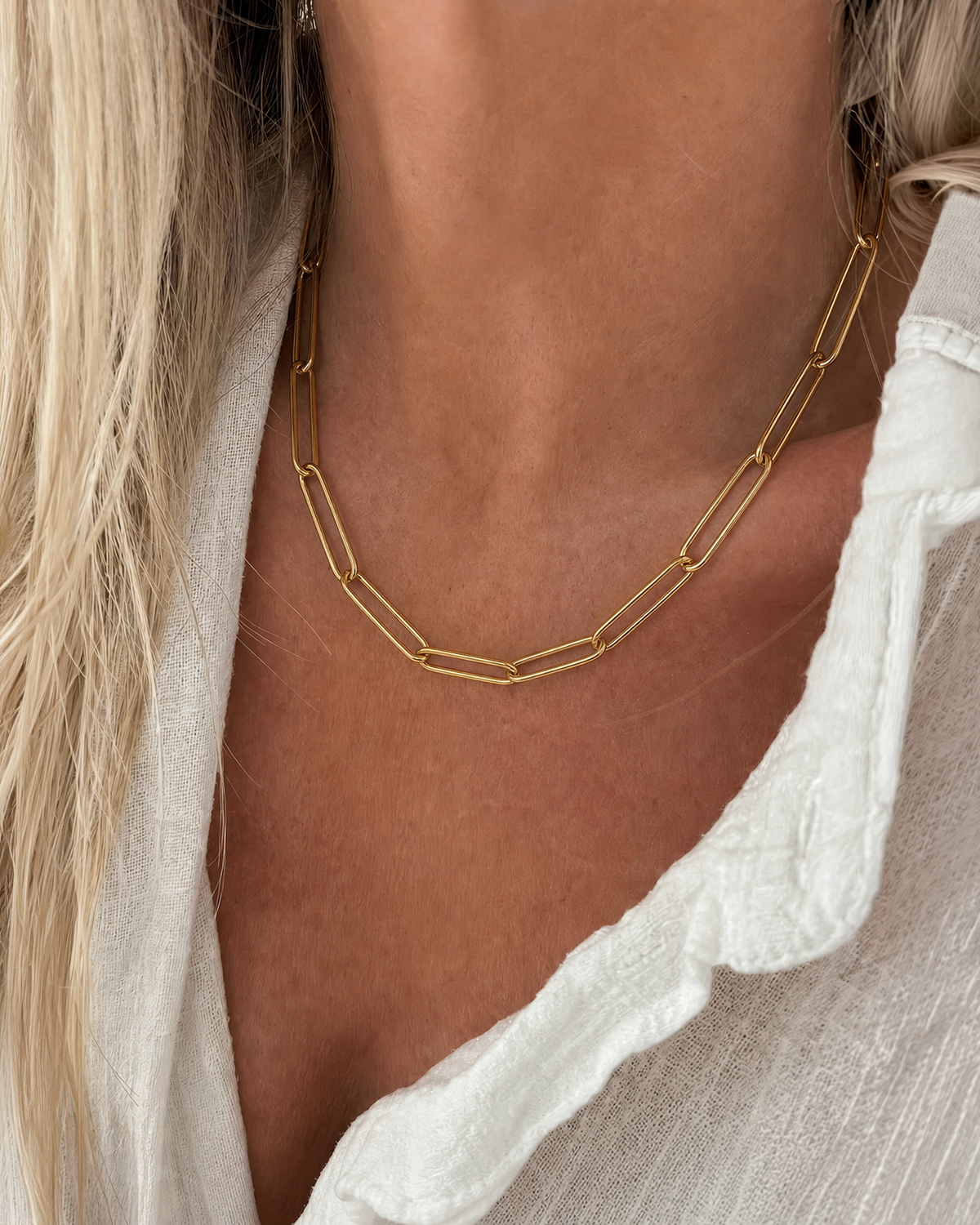 Chunky Love Chain - Solid Gold