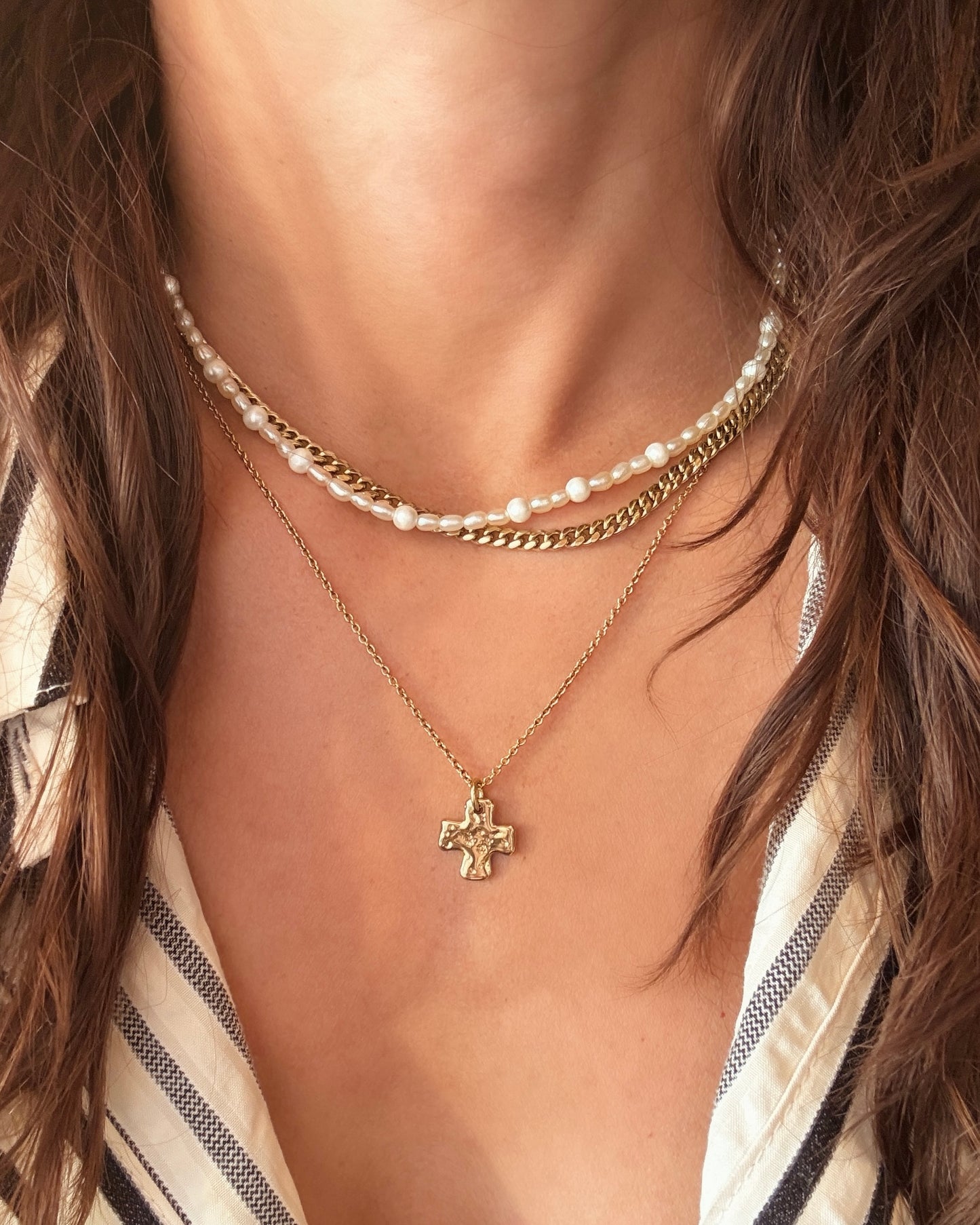 Cross Necklace - Small