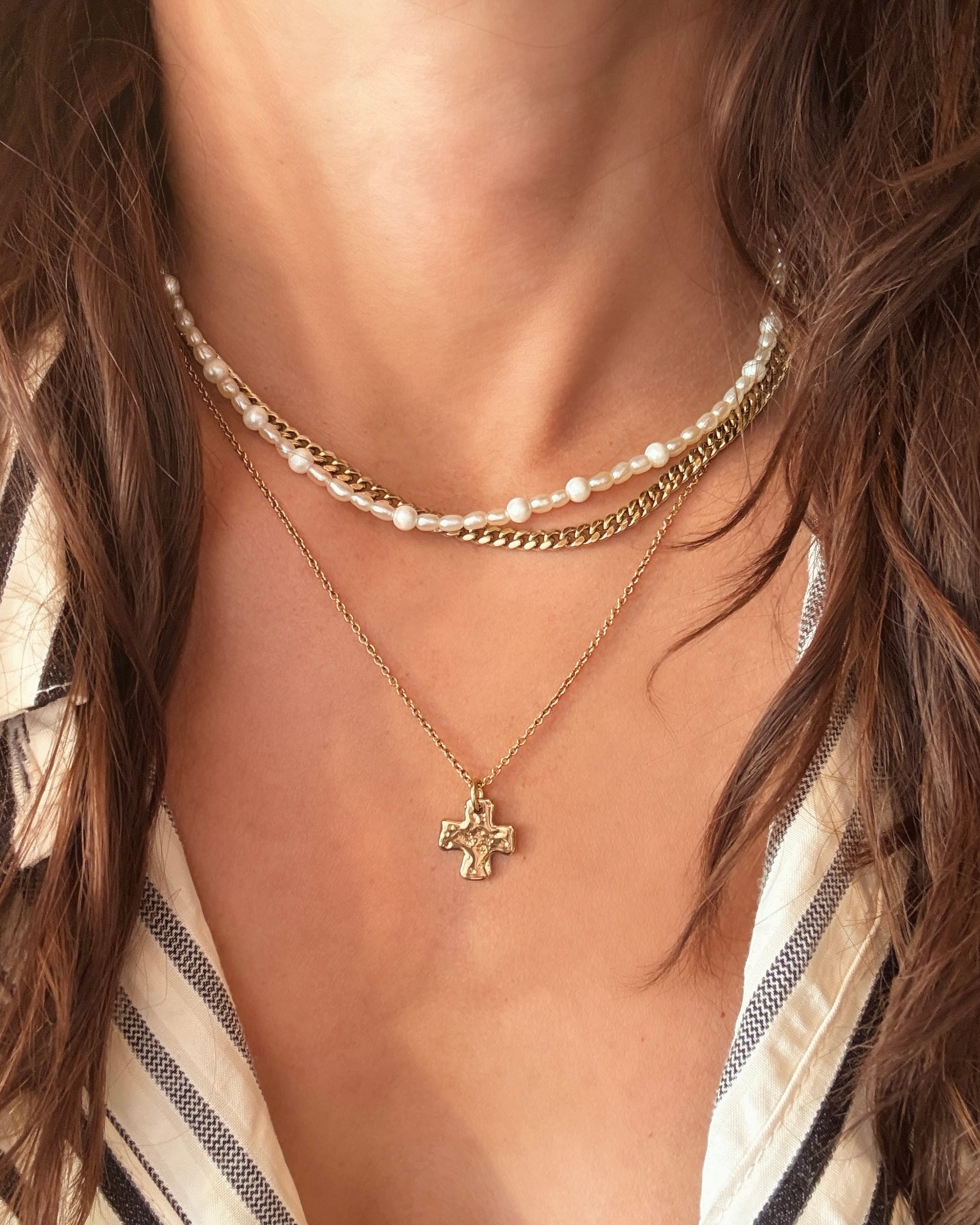 Cross Necklace - Small