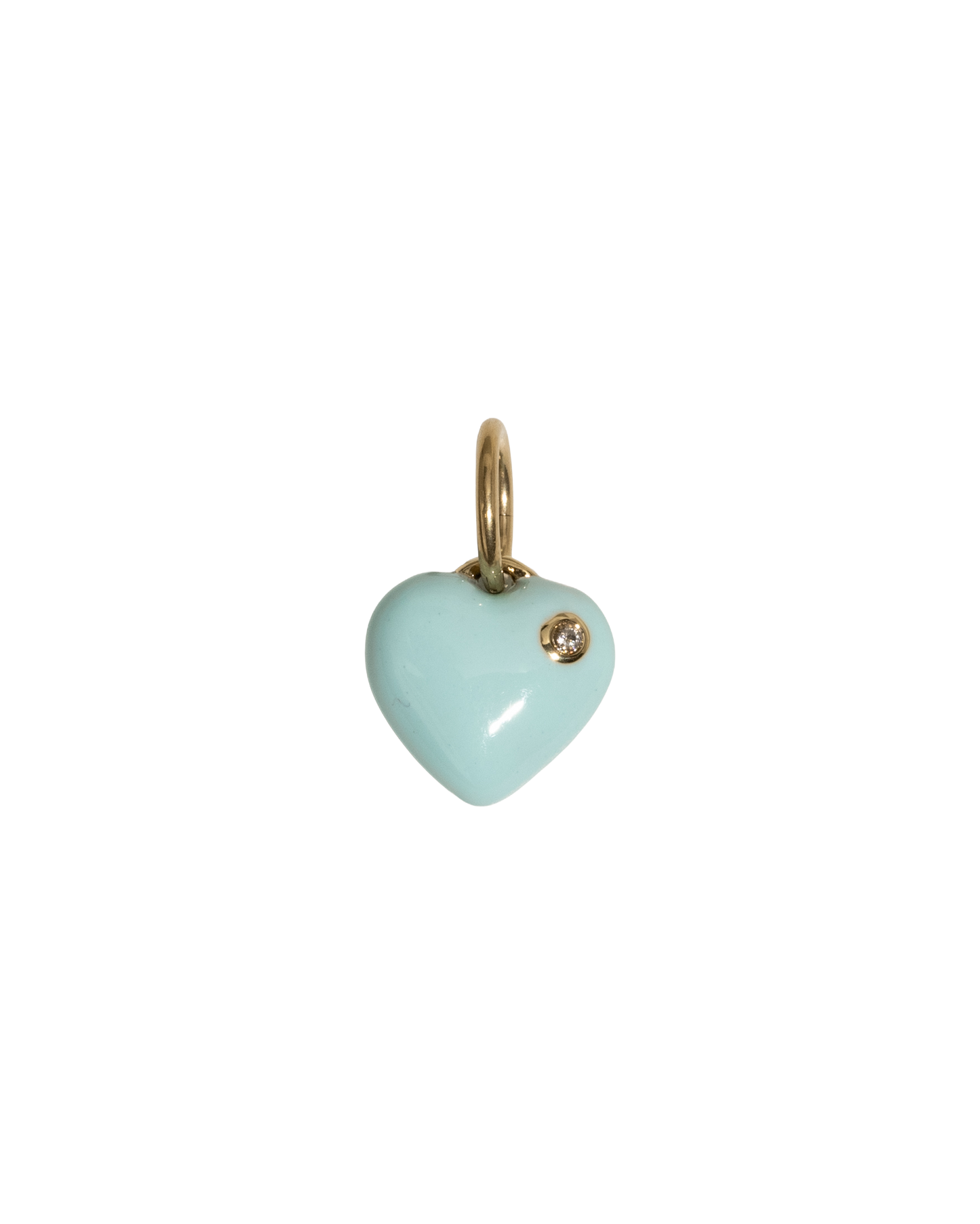 Enamel Heart Charm