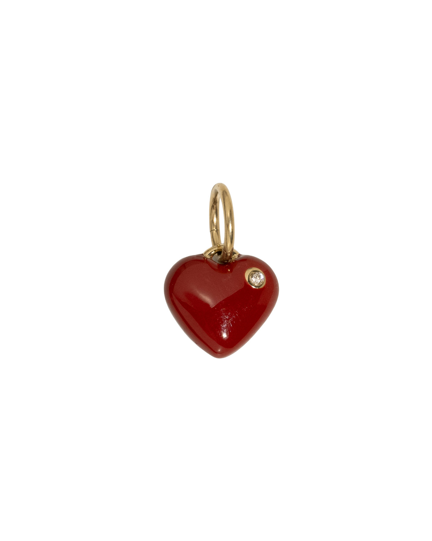 Enamel Heart Charm