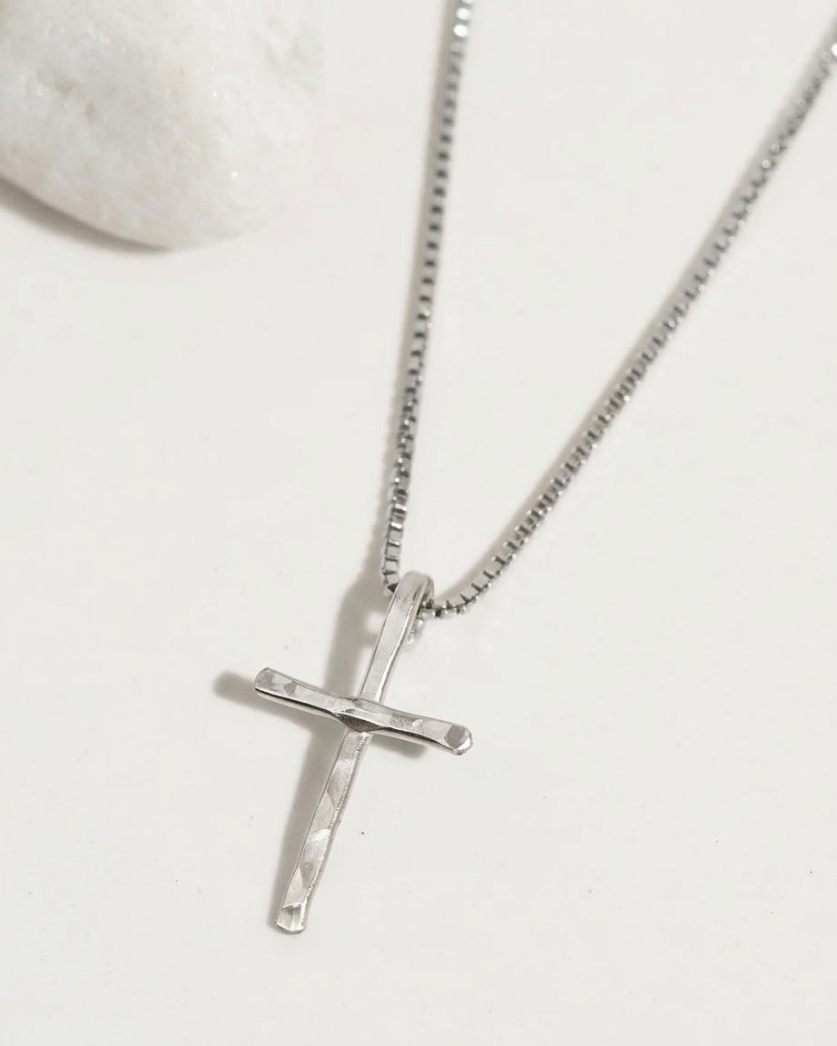 Skinny Cross Necklace