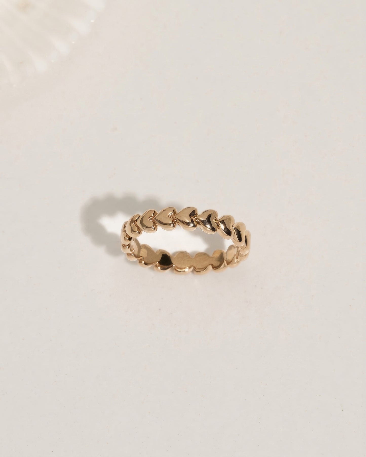 Tiny Heart Ring Set