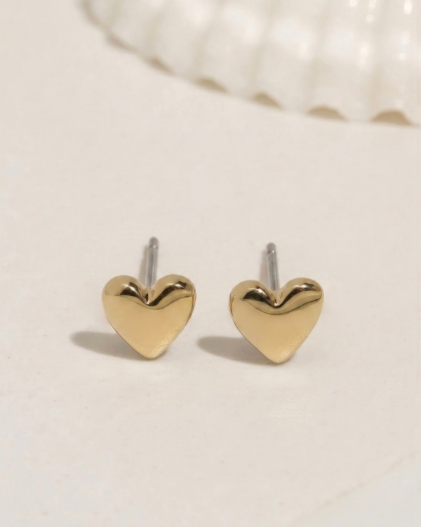 Tiny Heart Studs