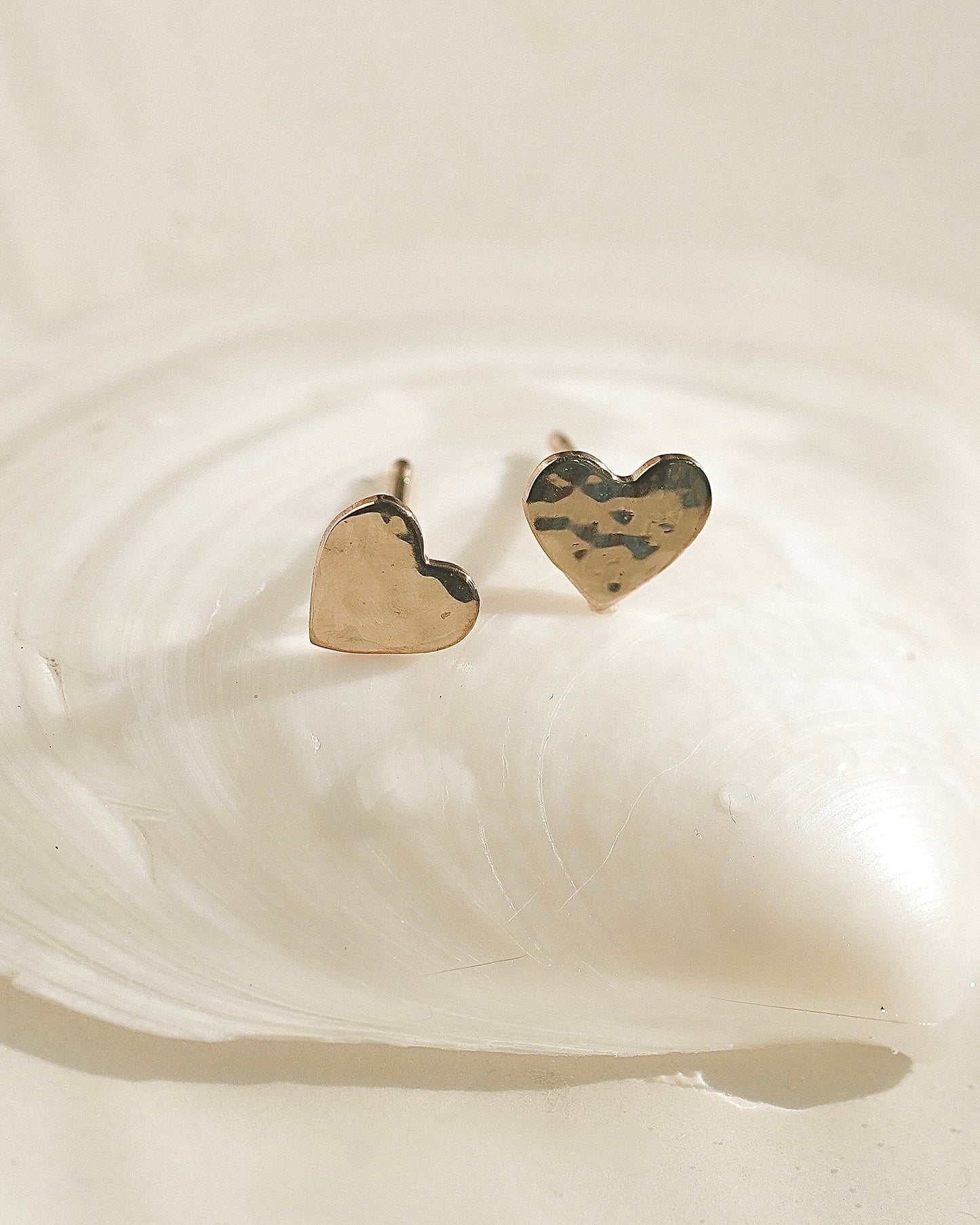 Heart Stud Earrings