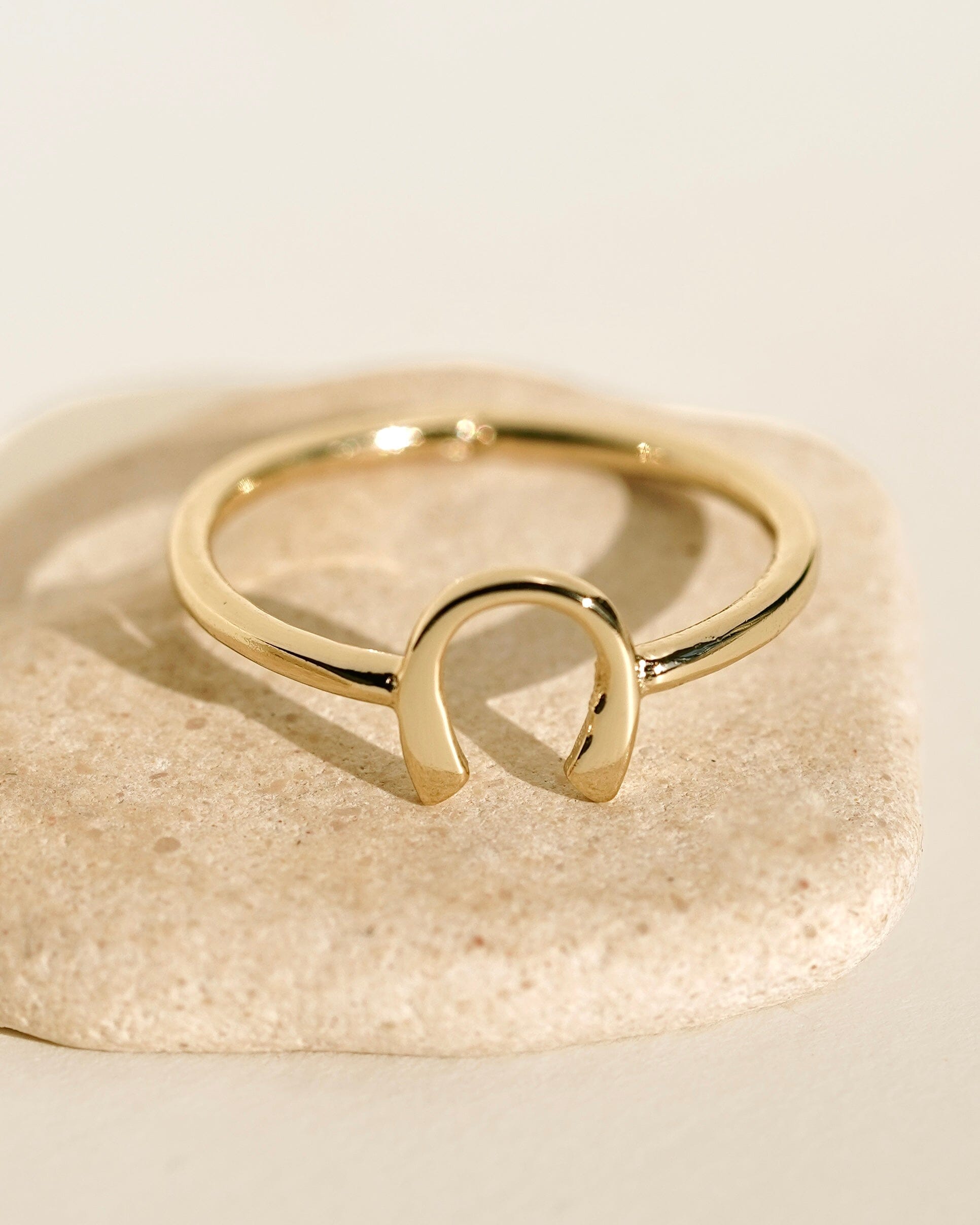Horseshoe Gap Ring | Buy Gold Gap rings Online | STAC Fine Jewellery