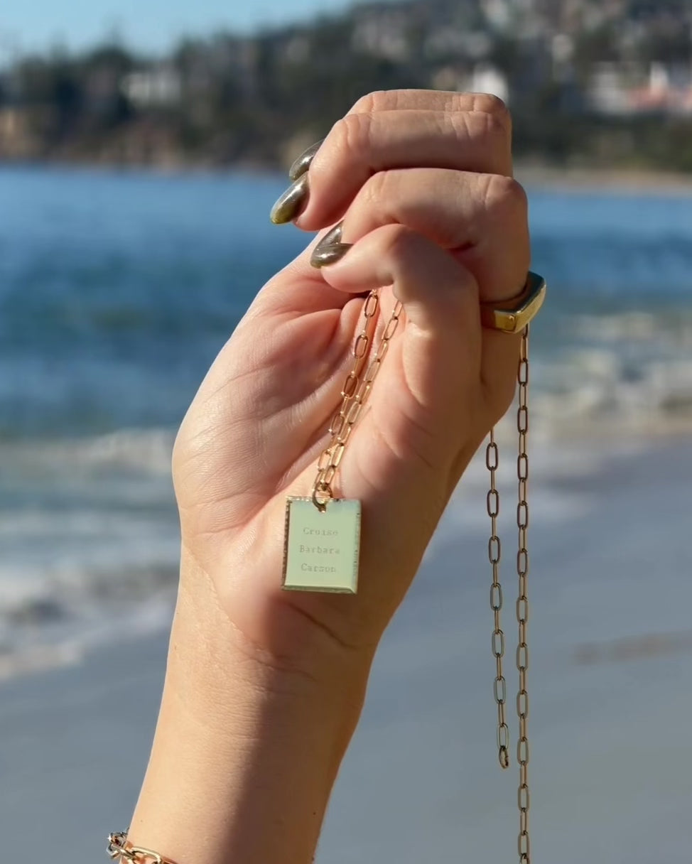 Custom Square Necklace – James Michelle