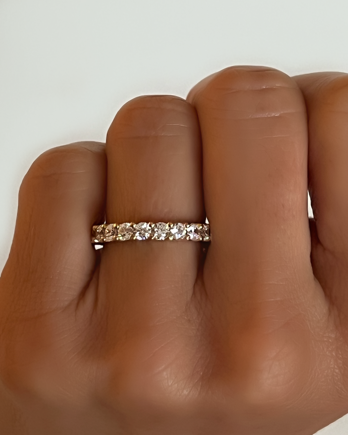 Thick Eternity Diamond Band