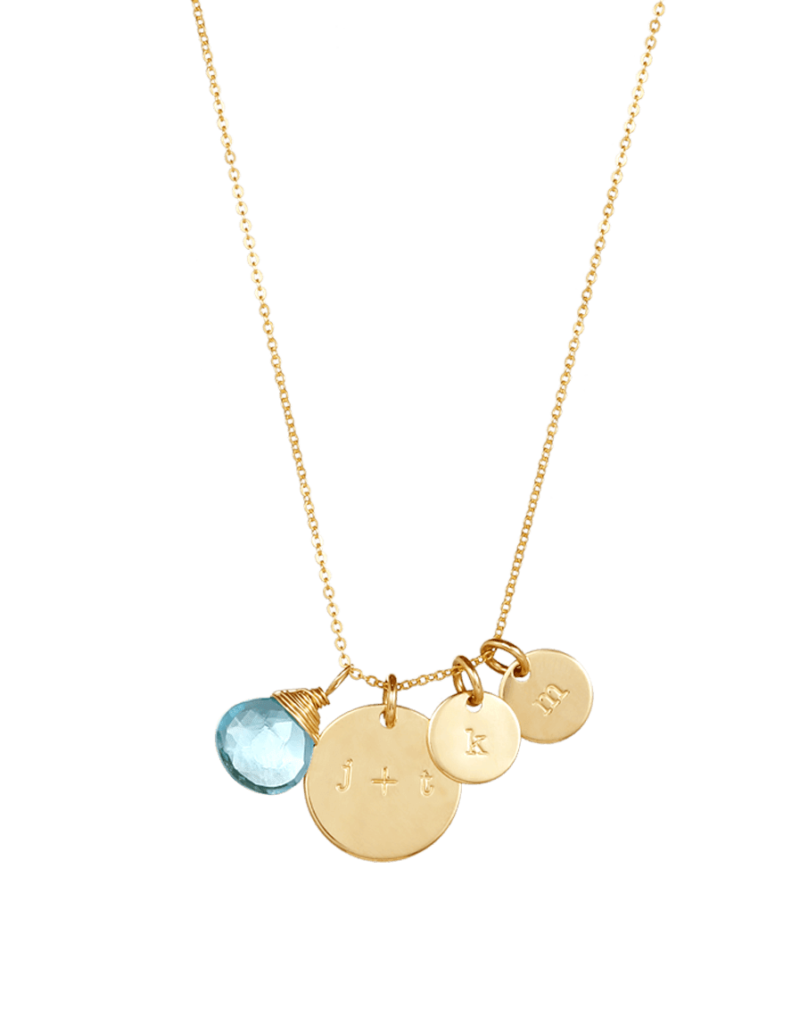 Family Disc Necklace