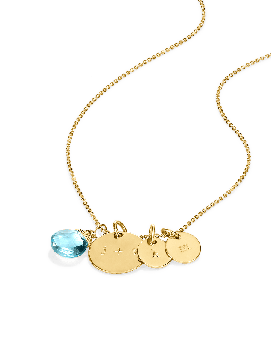 Family Disc Necklace