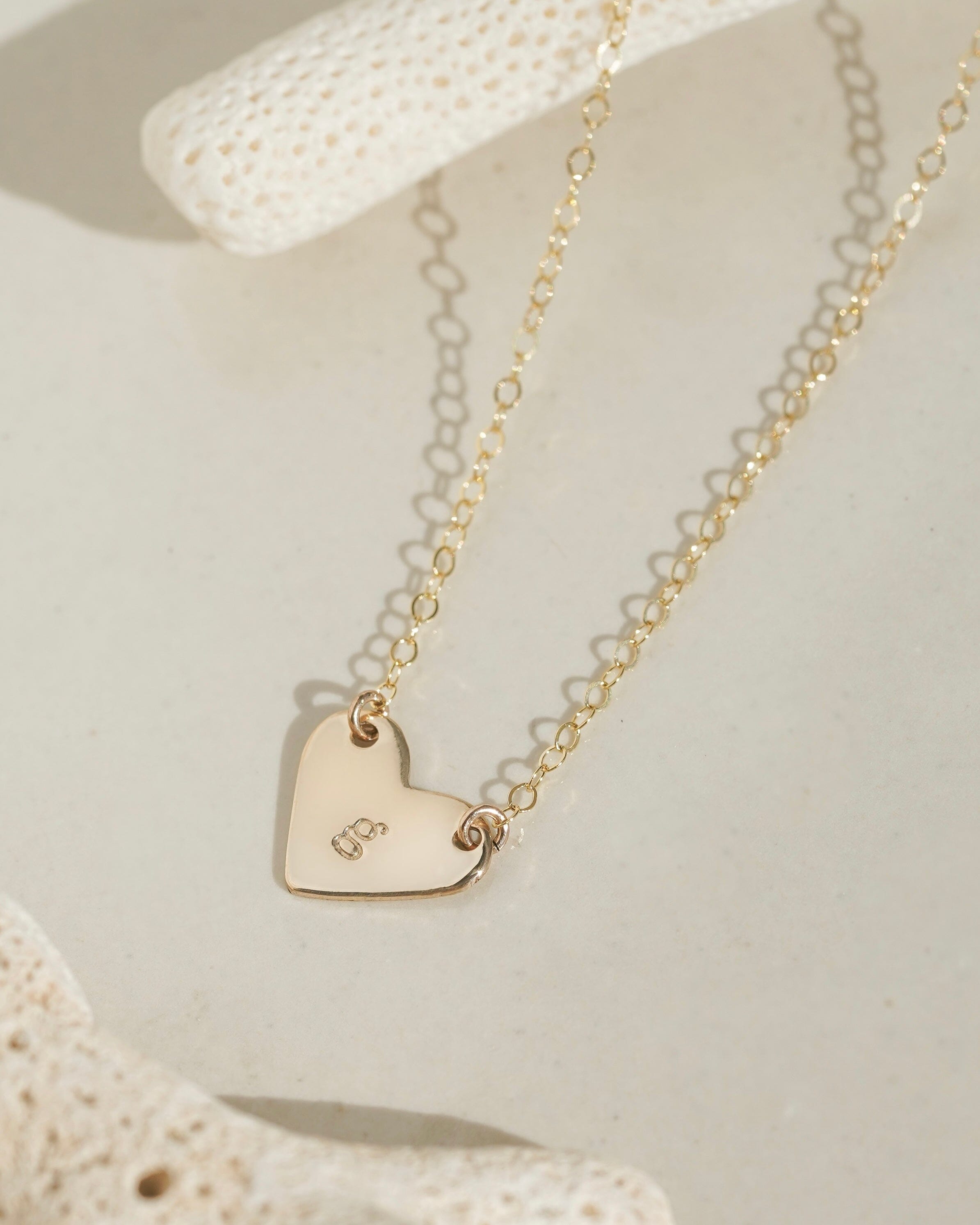 James michelle deals heart necklace