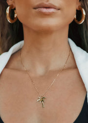 Mini Palm Tree Necklace