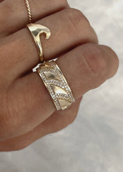 Diamond Fin Ring