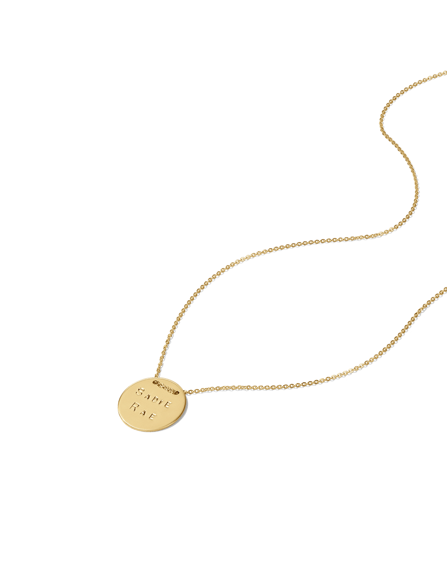 Small Disc Necklace