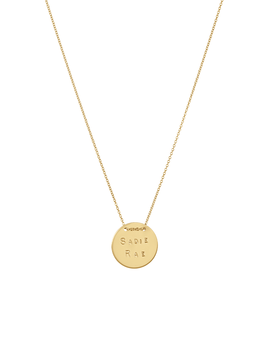 Small Disc Necklace