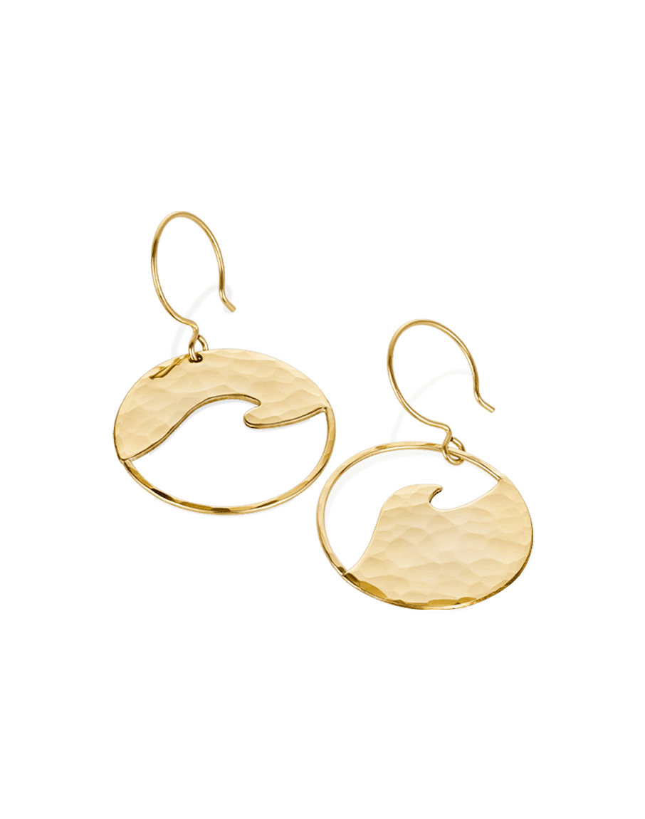 Yin Yang Wave Earrings